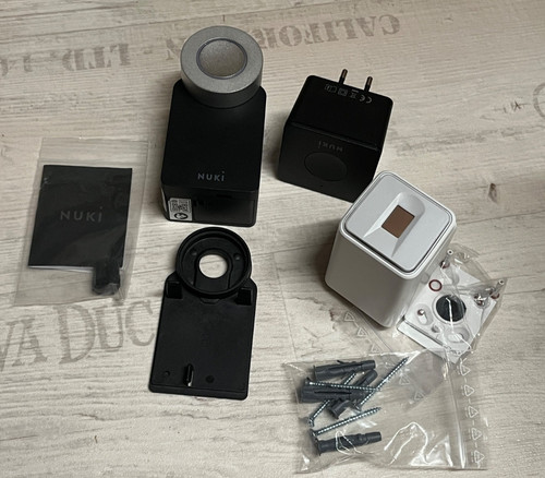 Nuki smart lock - lock, bridge