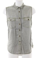 H&M Jeansweste Damen Weste Gr