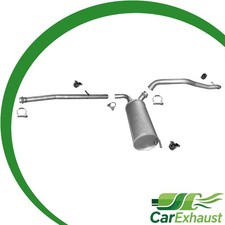Auspuff für CITROEN JUMPY II 2.0 HDI 95 100 125 165 SWB - kurz für mit DPF