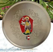 WIENER KUNST Zinn Wandteller