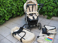 Kinderwagen Teutonia Fun System Kombiwagen Baggy mit Tragetasche