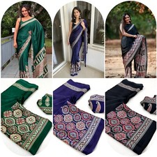Saree Bluse Bollywood Party Wear Indien Pakistan Neu Sari Hochzeit Designer,