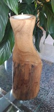 Flasche Teakholz Teelicht