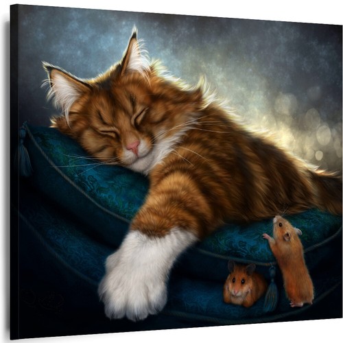 Bilder leinwand katzen - leinwand,