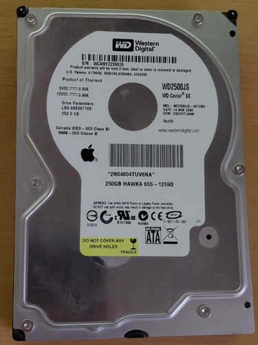 Wester digital caviar 250gb - wester,