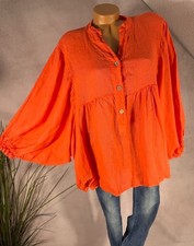 Bohemian rein Leinen Tunika