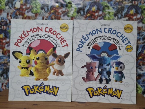 Pokémon crochet books - 2, set
