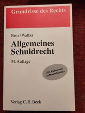 Allgemeines Schuldrecht, Brox