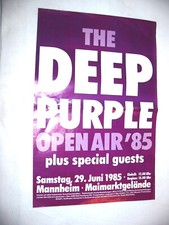 DEEP PURPLE / MANOWAR - Metal Hammer Poster - gefaltet - Sammlerstück