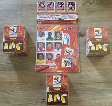 Panini WM 2010 ; 3 x Display OVP ; 300 Tüten , Starter Set und Klose Salto