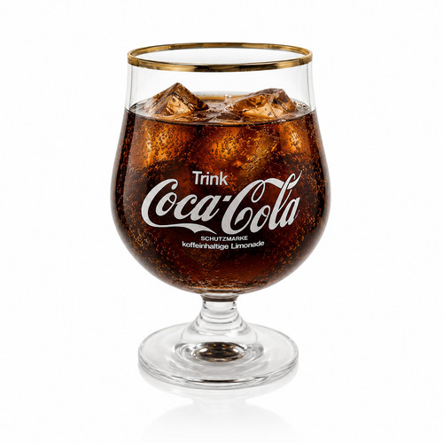 Coca cola schwenker glas - coca,