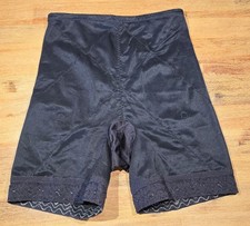 PLAYTEX Langbein Miederhose 51212/ 2540, Gr. 75 - L, 4, nero, sehr gut * VINTAGE