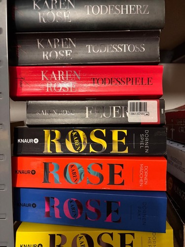 Karen rose buchpaket - 8,