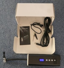 Akku-Fahrradluftpumpe bis 10 bar mit Licht