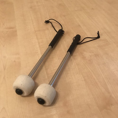 Bass drum beaters - paar, mallet