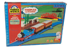 Vintage Tomy Tomica World Thomas & Friends Spielset 7401 Lok Zug Set
