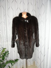 Damen Luxus echt Nerzpelz Mantel/ Jacke, Gr. 40-42.