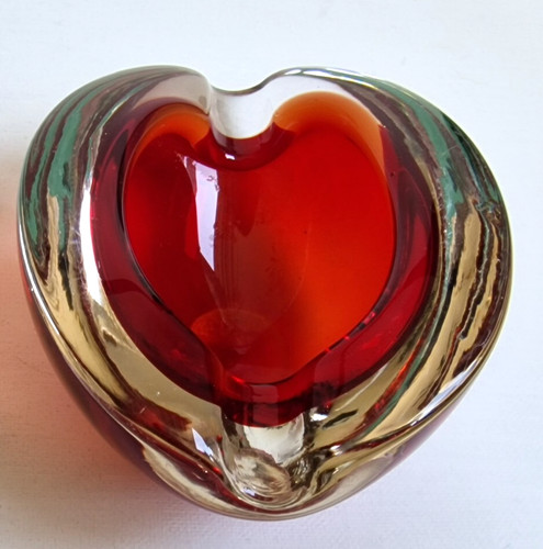 Murano glas aschenbecher - glas,