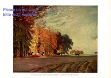 Parforce Parforce Pferdejagd XL Kunstdruck 1925 von Köcke Wichmann Germany +