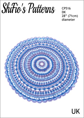 Häkelanleitung für mandala - häkelanleitung,