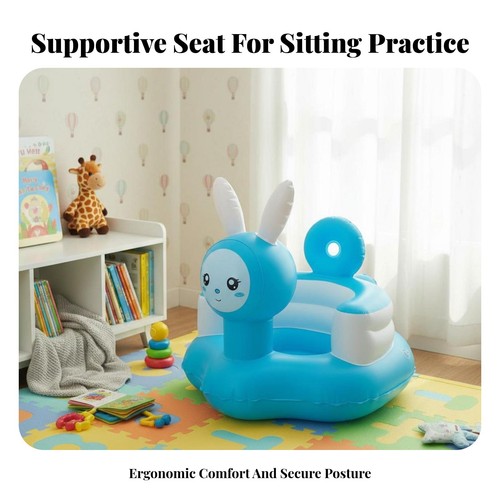 Aufblasbarer babysessel mit - aufblasbarer,