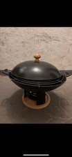 Gusseiserner Wok - Gusseisenpfanne