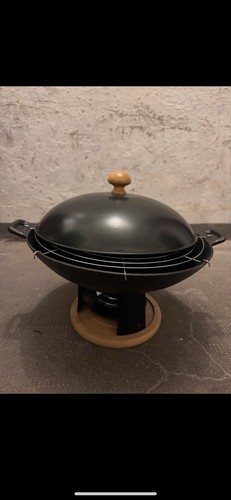 Gusseiserner wok - gusseiserner,