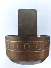 Schöner Alter Aschebecher mit Zündschachtel - Streichholz - Halter... Text