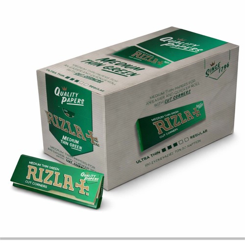 Cartine rizla verdi corte - cartine,