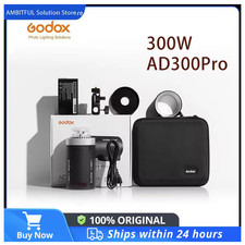 Godox AD300Pro Outdoor-Blitzlicht 300Ws für Canon Nikon Sony Fuji Olympus Pentax