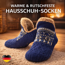 Warme Hausschuh Socken mit