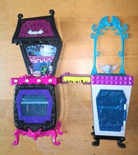 Monster High Puppen MÖBEL Hexenküche Herd & Spültisch Laboratorium Set