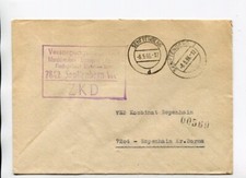 DDR Dienst ZKD Senftenberg 6.5.66 Versorgungskontor Maschinenbau Erzeugnisse