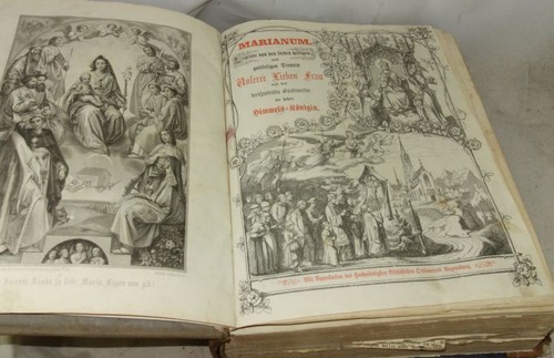 Altes großes heiligenbuch ott - großes,