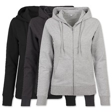 Damen Sweat Jacke mit Kapuze
