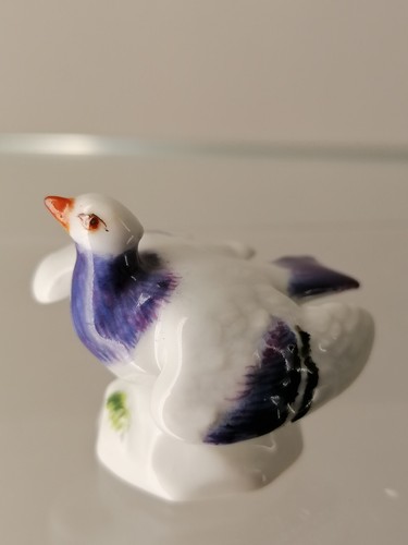 Meissen porzellan figur taube - meissen,