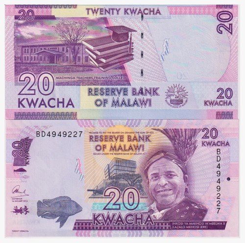 Malawi kwacha 2016 - kwacha, banknote