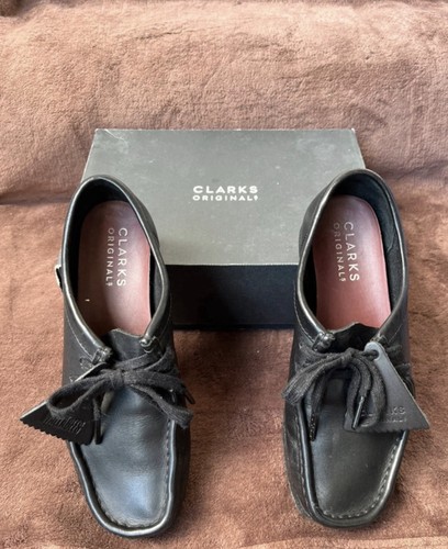 Schwarze clarks wallabee - schwarze,