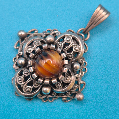 Vintage silber filigran - silber,