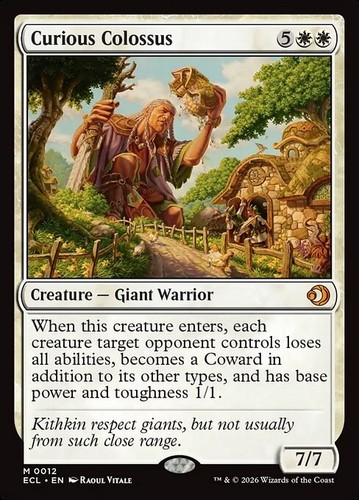 Mtg curious colossus - curious,