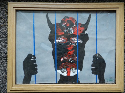 Gemälde acryl leinwand - a.,