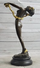 Bronze Jugendstil Akt signiert