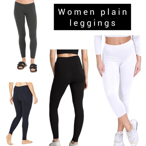 Damen frauen viskose lycra uni - damen,