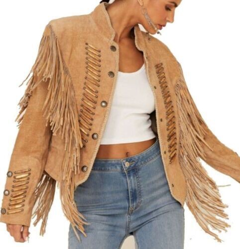 Damen braun indianer western - braun,