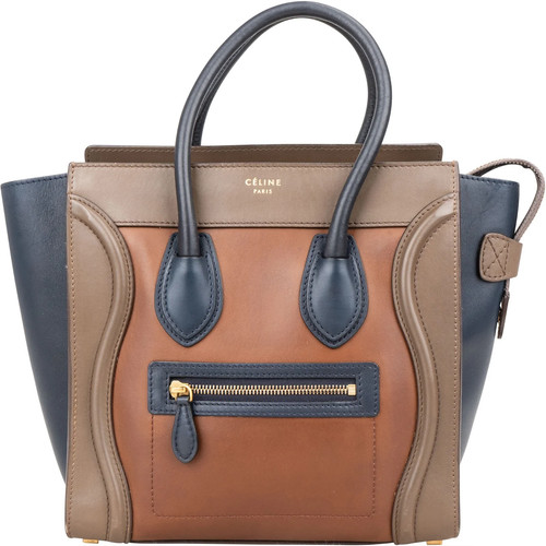 Céline tricolor leather - tricolor,