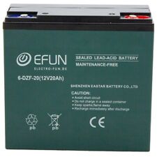12 Volt 20 AH Akku 6-DZF-20 Elektro Scooter Battery Roller Batterie