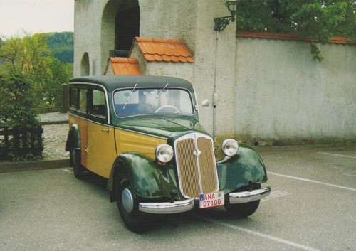 Ansichtskarte auto ifa 8 - ansichtskarte:,