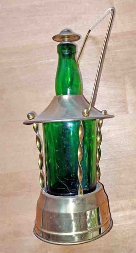 Rustikale flasche mit - flasche,
