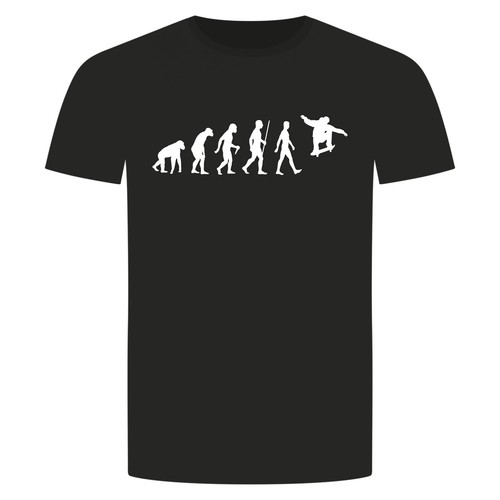 Evolution skateboard shirt - skateboard, t-shirt