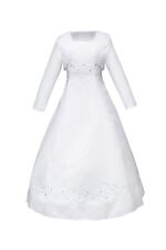 NEU Kommunionkleid + Bolero + Reifrock Kommunionskleid 128  52 164
